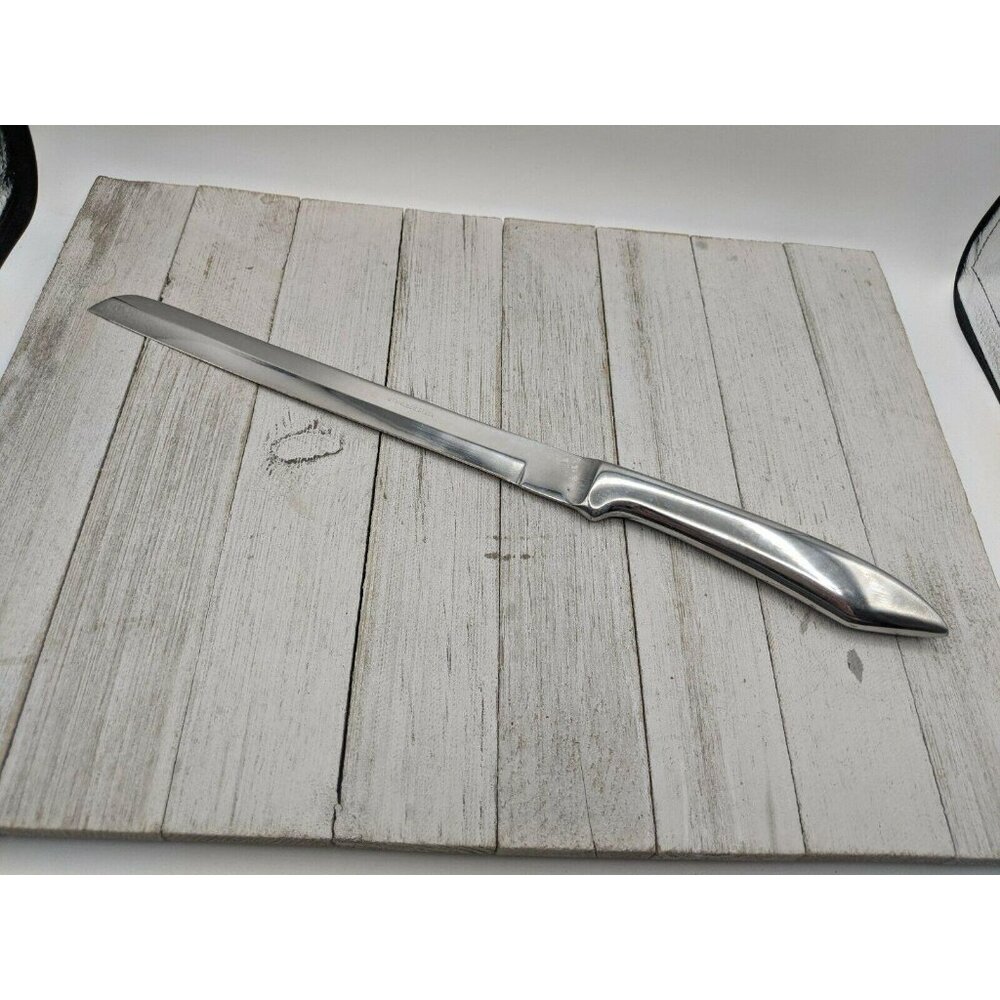 Solid 15" Carving Knife Stainless Steel Handle Bread Japan 9" Blade